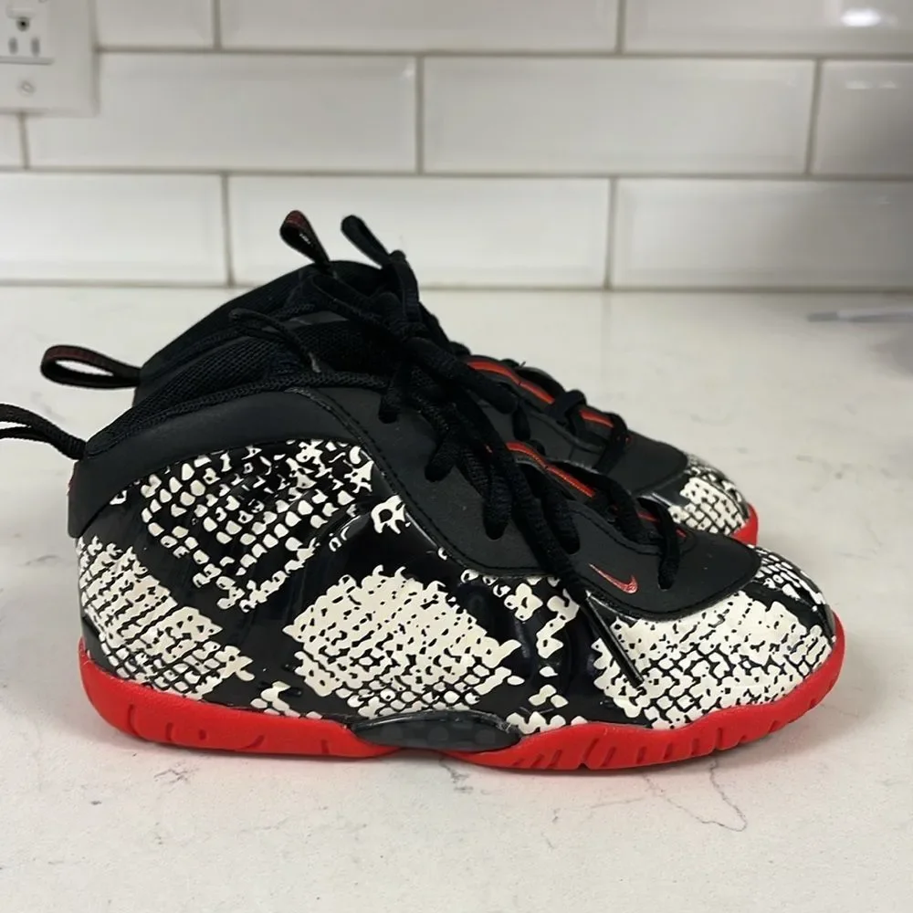 Nike Little Posite One 'Albino Snakeskin' 723947-104 (TD) 9C